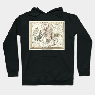 Constellations Hercules, Lyra, Corona Borealis- Alexander Jamieson Hoodie